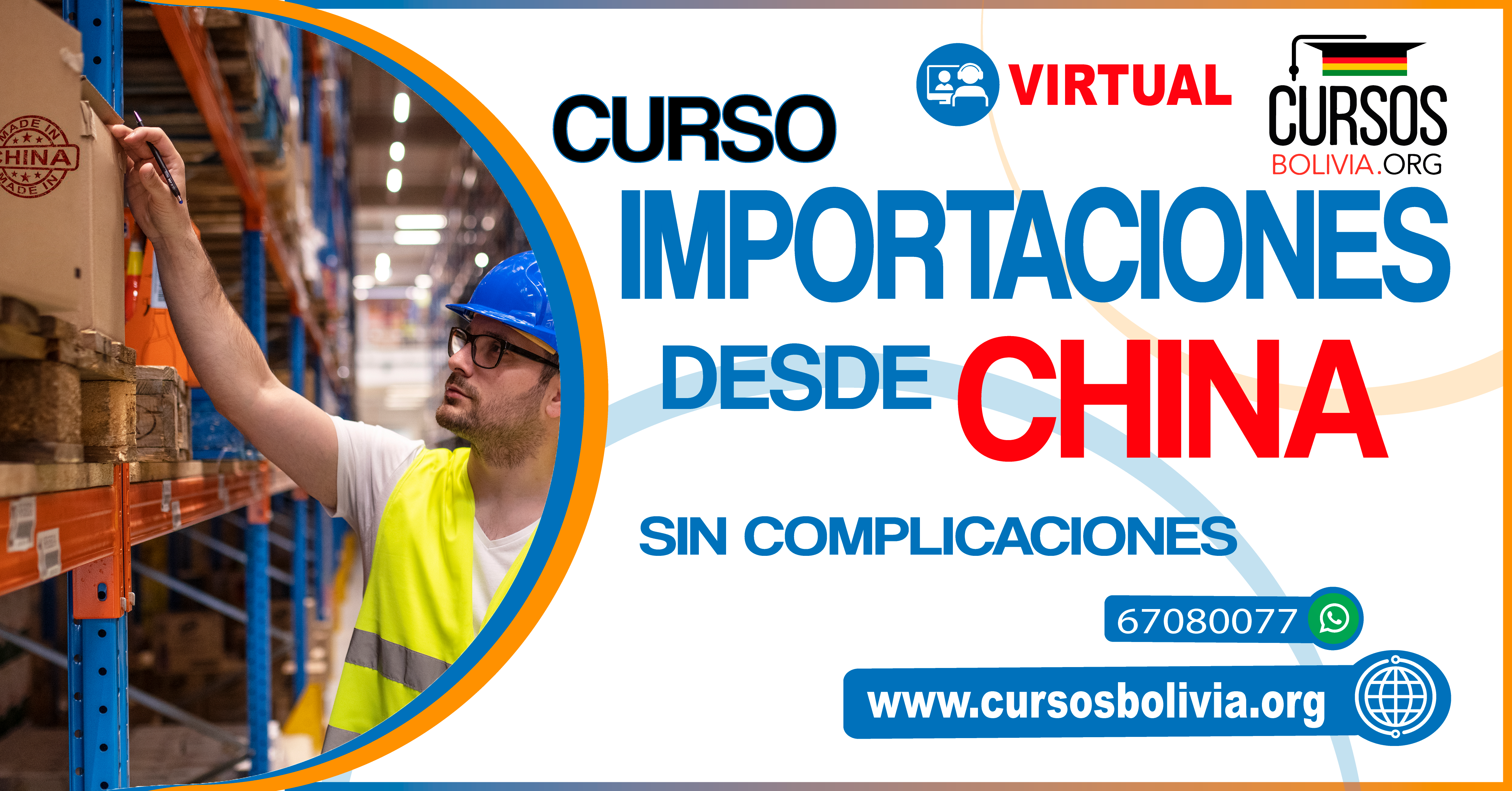 Curso importaciones de China a Bolivia