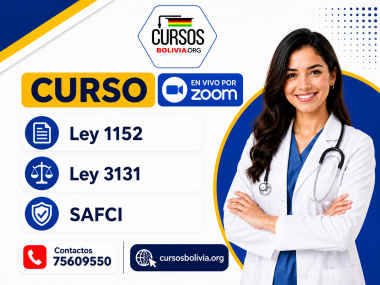 3 Cursos  Ley 1152, Políticas SAFCI y Ley 475 en vivo por ZOOM