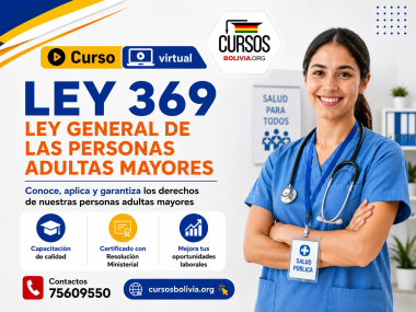 Curso Ley 369 Ley General de las Personas Adultas Mayores (Virtual Asincrónico)