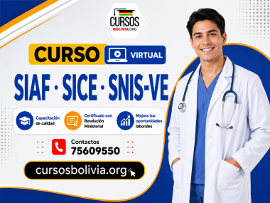 3 Cursos SIAF SICE y SNISVE virtual asincronico